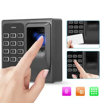 Biometric Fingerprint & ID Card & Password Door Access Control Security Entry Machine Fingerprint Access Control