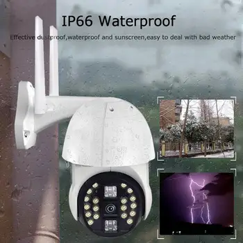 20LED Pattern Two-Way Audio Cam IP66 Voice Recorder APP Rotation Outdoor Camcorder Wifi Security Camera Home Surveilance Indoor
20LED Pattern Two-Way Audio Cam IP66 Voice Recorder APP Rotation Outdoor Camcorder Wifi Security Camera Home Surveilance Indoor