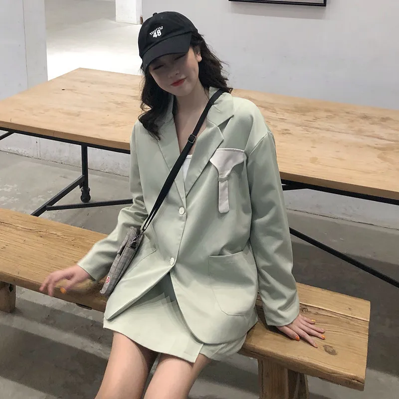 2019 Early Autumn New Style Thin Scheming Three-dimensional Decoration Suit Jacket Set
2019 Early Autumn New Style Thin Scheming Three-dimensional Decoration Suit Jacket Set