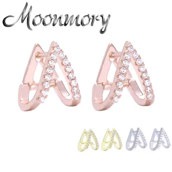 Moonmory Three Color 925 Sterling Silver Micro-Pave Triangle Ear Cuff For Women Punk Rock Single Earring Cuff Christmas Gift
Moonmory Three Color 925 Sterling Silver Micro-Pave Triangle Ear Cuff For Women Punk Rock Single Earring Cuff Christmas Gift