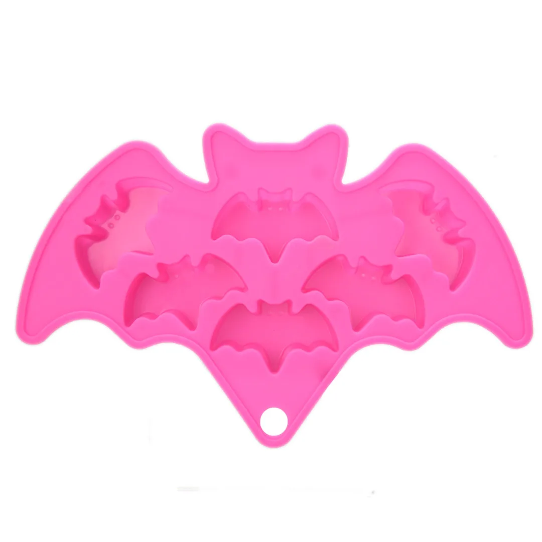 Halloween Witch/Bat/Ghost/Skull Silicone Mold Fondant Cake Molds Cute Baking Cake Decorating Tools Accessories Color Raandom
Halloween Witch/Bat/Ghost/Skull Silicone Mold Fondant Cake Molds Cute Baking Cake Decorating Tools Accessories Color Raandom