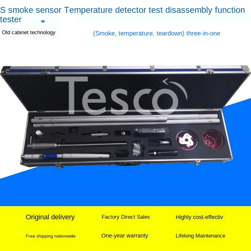 Fire Test Smoke Pipe Fire Smoke Temperature Test Disassembly Function Tester Three-in-One Multi-Function Smoke Temperature
Fire Test Smoke Pipe Fire Smoke Temperature Test Disassembly Function Tester Three-in-One Multi-Function Smoke Temperature