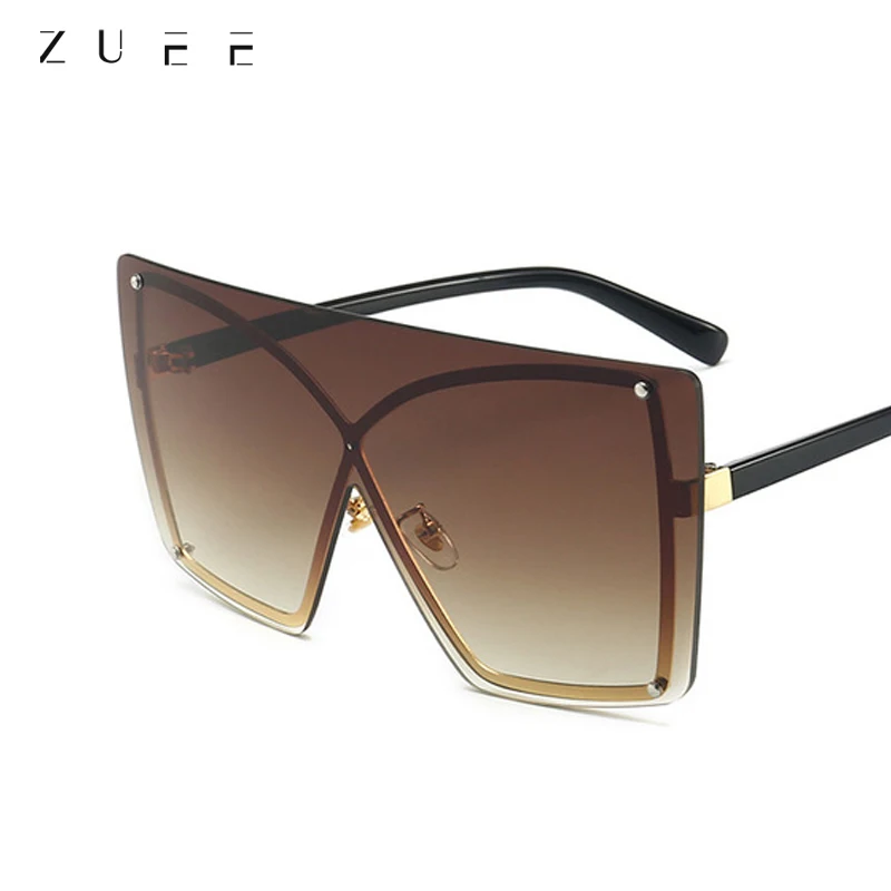 2020 Trendy Rimless Oversized Eyewear Luxury Gradient Sunglasses Women Brand One Piece Sun Glasses Frame Female Shades UV400
2020 Trendy Rimless Oversized Eyewear Luxury Gradient Sunglasses Women Brand One Piece Sun Glasses Frame Female Shades UV400