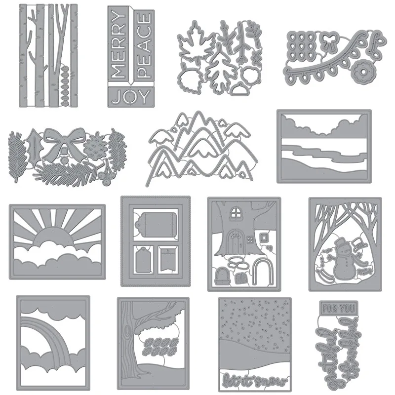 Rectangle Frames Scenes Rainbow Words Phrases Metal Cutting Dies Pond Stencil DIY Card Crafts Scrapbooking Template New dies
Rectangle Frames Scenes Rainbow Words Phrases Metal Cutting Dies Pond Stencil DIY Card Crafts Scrapbooking Template New dies
