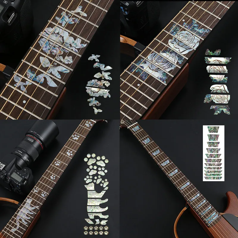 16 видов стилей крест Декор наклейки гриф миниатюрная гитара укулеле аксессуары