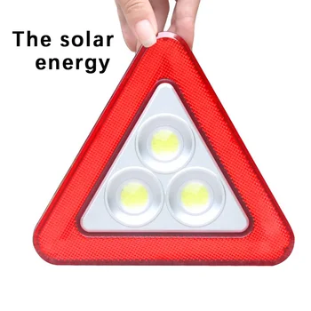 Warning Frame COB Glare Floodlight Automobile Solar Emergency Triangle LED Light
Warning Frame COB Glare Floodlight Automobile Solar Emergency Triangle LED Light