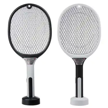 1800mAh USB Rechargeable Electric Bug Zapper 3-Layer Net Fly Swatter Mosquito Killer Insect Trap Lamp Racket for Indoor Outdoor
1800mAh USB Rechargeable Electric Bug Zapper 3-Layer Net Fly Swatter Mosquito Killer Insect Trap Lamp Racket for Indoor Outdoor