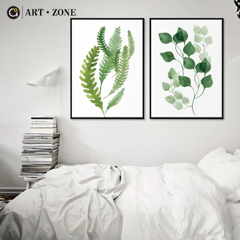 ART ZONE Nordic Canvas Painting Green Leaf Plant Wall Art HD Print Oil Painting Plant Minimalist Home Decor Poster Picture
ART ZONE Nordic Canvas Painting Green Leaf Plant Wall Art HD Print Oil Painting Plant Minimalist Home Decor Poster Picture