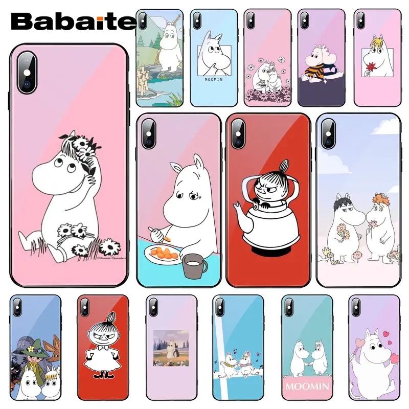 Babaite Cartoon Cute moomin hippo Tempered Glass Phone Case For iphone 11 Pro XS MAX XR 8 X 7 6S 6 Plus
Babaite Cartoon Cute moomin hippo Tempered Glass Phone Case For iphone 11 Pro XS MAX XR 8 X 7 6S 6 Plus