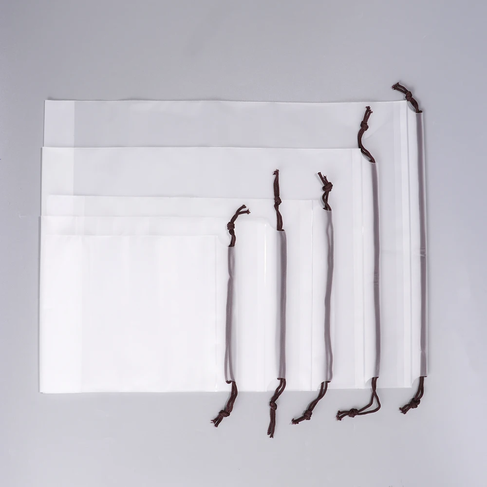 1PCS PVC Drawstring Transparent Travel Toiletry Towel Cosmetic Make Up Bag Organizer Set Pouch Case Women Cloth Underwear Bag
1PCS PVC Drawstring Transparent Travel Toiletry Towel Cosmetic Make Up Bag Organizer Set Pouch Case Women Cloth Underwear Bag
