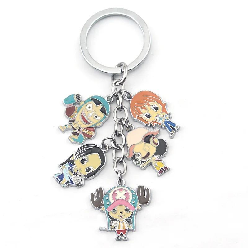 One Piece Skull Alloy Figure Keychain Metal Pendant Color Anime Cartoon Cosplay Keyring Key Ring Chain For Fans
One Piece Skull Alloy Figure Keychain Metal Pendant Color Anime Cartoon Cosplay Keyring Key Ring Chain For Fans