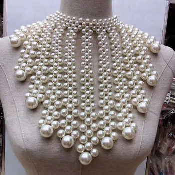 Dvacaman Big Pearls Necklace New Fashion Long Statement Imitate Pearl Beads For Wedding Party Decoration Women Fashion Jewelry
Dvacaman Big Pearls Necklace New Fashion Long Statement Imitate Pearl Beads For Wedding Party Decoration Women Fashion Jewelry