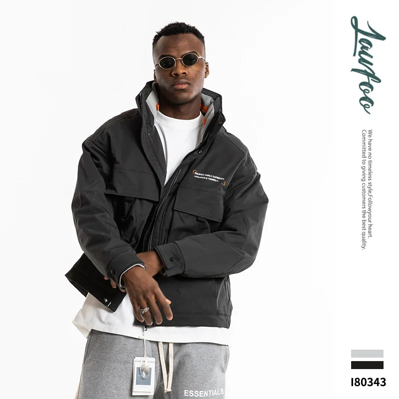 Lawfoo National Trends Origional 19 Years Autumn And Winter Men'S Wear Multi-pockets Workwear-Style MEN'S down Jacket Windproof
Lawfoo National Trends Origional 19 Years Autumn And Winter Men'S Wear Multi-pockets Workwear-Style MEN'S down Jacket Windproof