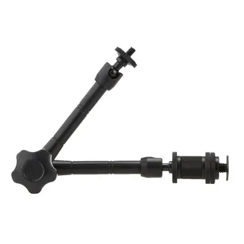 11 Inch Friction Articulating Magic Arm LCD Bracket 1/4 Hot Shoe Connector for DSLR Monitor Camcorder Flash Camera bracket
11 Inch Friction Articulating Magic Arm LCD Bracket 1/4 Hot Shoe Connector for DSLR Monitor Camcorder Flash Camera bracket