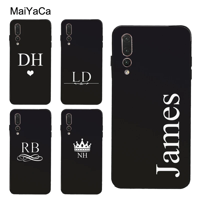 MaiYaCa Personalised Initials Name Black Case for Huawei Y9 Y7 2019 P20 P30 Pro Mate 10 20 Lite Honor 8X 9 10 Lite Nova 3E 3I
MaiYaCa Personalised Initials Name Black Case for Huawei Y9 Y7 2019 P20 P30 Pro Mate 10 20 Lite Honor 8X 9 10 Lite Nova 3E 3I