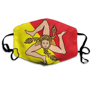NiYoung Breathable Anti Dust Mouth Mask with Adjustable Earloop, Warm Windproof Reusable Washable Half Face Mask, Sicily Flag
NiYoung Breathable Anti Dust Mouth Mask with Adjustable Earloop, Warm Windproof Reusable Washable Half Face Mask, Sicily Flag