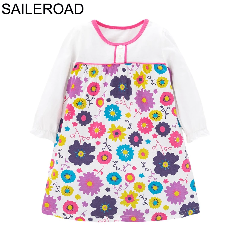 SAILEROAD Children Party Dress Flower Print Dress Autumn Baby Girls Elegant Long Sleeve Dress for Kids Clothes Christmas Costume
SAILEROAD Children Party Dress Flower Print Dress Autumn Baby Girls Elegant Long Sleeve Dress for Kids Clothes Christmas Costume
