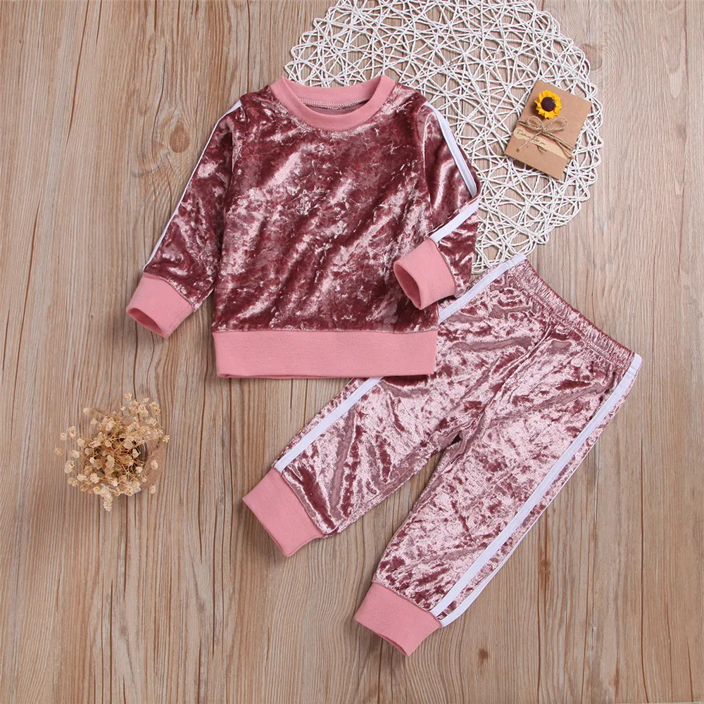 Baby Kids Winter Clothing Casual Two Piece Set For Girl Toddler Active Sport Suit Children Warm Clothing Fashion Girls Tracksuit
Baby Kids Winter Clothing Casual Two Piece Set For Girl Toddler Active Sport Suit Children Warm Clothing Fashion Girls Tracksuit