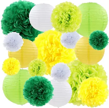 Fieata Party Paper Lantern Flower Decoration Supplies Candy Rainbow Color Summer Carnival Set Event Birthday Pom Poms Home Kit
Fieata Party Paper Lantern Flower Decoration Supplies Candy Rainbow Color Summer Carnival Set Event Birthday Pom Poms Home Kit