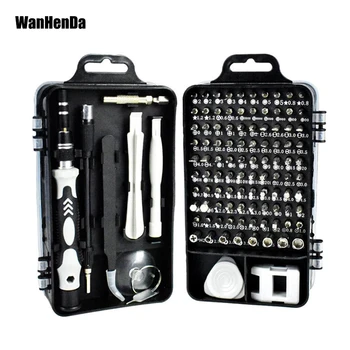 115 In 1 Screwdriver Set Multi-function Computer PC Mobile Phone Digital Electronic Device Repair Hand Home Screwdriver Tool Bit
115 In 1 Screwdriver Set Multi-function Computer PC Mobile Phone Digital Electronic Device Repair Hand Home Screwdriver Tool Bit