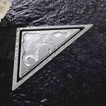 Stainless Steel Hidden Type Triangle Floor Drain Tile Invisible Shower Drain Hair Catcher Clean Strainer Bathroom Accessories
Stainless Steel Hidden Type Triangle Floor Drain Tile Invisible Shower Drain Hair Catcher Clean Strainer Bathroom Accessories