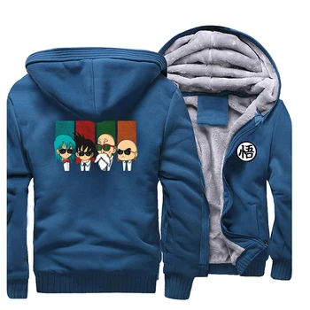 Man Dragon Ball Print Hooded Hoodie fashion Plus Velvet Thicken Sweatshirts 2019 Autumn Winter homme Cardigan jackets tracksuits
Man Dragon Ball Print Hooded Hoodie fashion Plus Velvet Thicken Sweatshirts 2019 Autumn Winter homme Cardigan jackets tracksuits