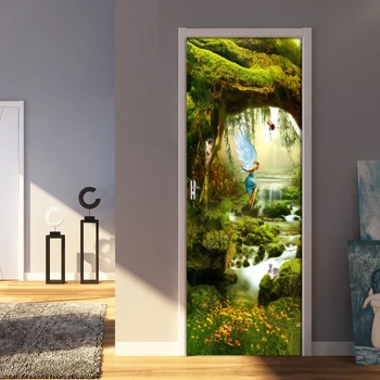 Door Stickers Home Decor Renew PVC Mural Paper Forest Big Tree Print Art Picture Self Adhesive Waterproof Wallpaper For Bedroom
Door Stickers Home Decor Renew PVC Mural Paper Forest Big Tree Print Art Picture Self Adhesive Waterproof Wallpaper For Bedroom
