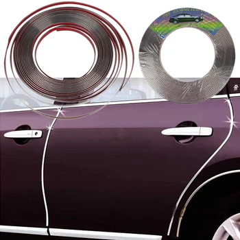 Styling Moulding Trim Strip Silver Color Decorative Line Moulding Strips Tape Protective Car Sticker 6mm 8mm 10mm 12mm 15mm 20mm 
Styling Moulding Trim Strip Silver Color Decorative Line Moulding Strips Tape Protective Car Sticker 6mm 8mm 10mm 12mm 15mm 20mm