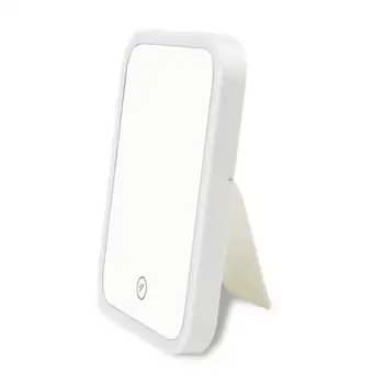 Mirror Lamp Makeup Mirrors Table Mirror LED Lighted Square Portable Magnifying Folding Luminous Interior Design Cosmetic Gifts
Mirror Lamp Makeup Mirrors Table Mirror LED Lighted Square Portable Magnifying Folding Luminous Interior Design Cosmetic Gifts