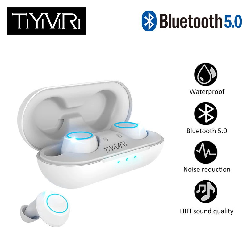 TiYiViRi X03 TWS Bluetooth 5.0 wireless headphones Mini In Ear Business Waterproof Earbuds Binaural Calling Sports Headphone
TiYiViRi X03 TWS Bluetooth 5.0 wireless headphones Mini In Ear Business Waterproof Earbuds Binaural Calling Sports Headphone