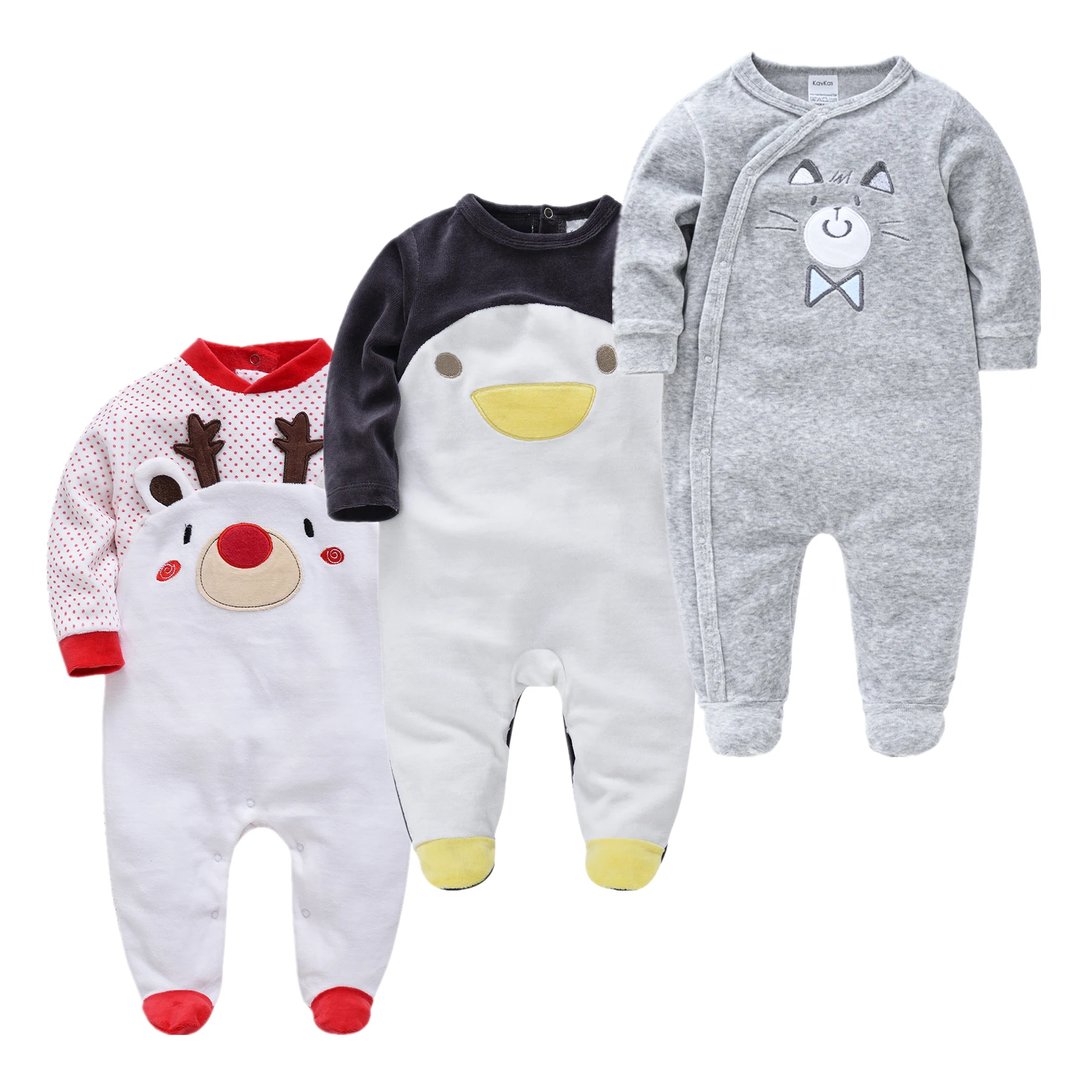 Christmas Baby Jumpsuit Pyjamas 3PCS Cartoon Winter New Born Baby Clothes One Pieces Pajamas Fleece Newborn Jumpsuit Costume
Christmas Baby Jumpsuit Pyjamas 3PCS Cartoon Winter New Born Baby Clothes One Pieces Pajamas Fleece Newborn Jumpsuit Costume