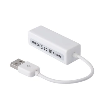 USB to RJ45 10/100 Mbps USB Ethernet Adapter Network card LAN USB Network Adapter Lan RJ45 Card for PC laptop Win7 Andriod Mac
USB to RJ45 10/100 Mbps USB Ethernet Adapter Network card LAN USB Network Adapter Lan RJ45 Card for PC laptop Win7 Andriod Mac