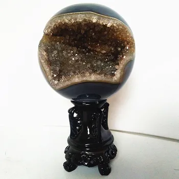 80-100mm Natural stones Druzy agate crystals geode home decoration Agate with druzy vug open sphere crysral cluster
80-100mm Natural stones Druzy agate crystals geode home decoration Agate with druzy vug open sphere crysral cluster