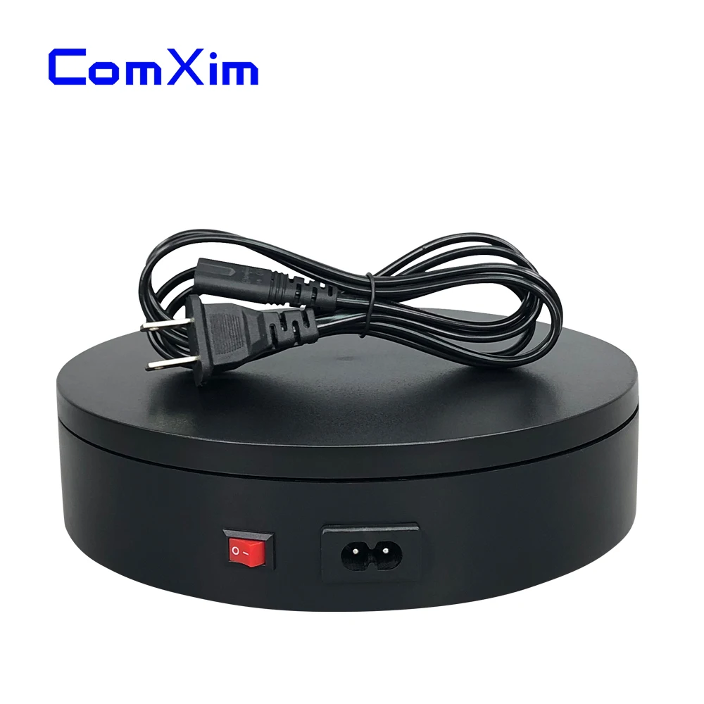 ComXim MT200AL30 220V 30sec/lap 20cm Electric Rotating Turntable 360 Degree Automatic Photography Display Stand
ComXim MT200AL30 220V 30sec/lap 20cm Electric Rotating Turntable 360 Degree Automatic Photography Display Stand
