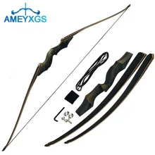 30-60lbs 60inch Archery Recurve Bow Black Takedown Longbow Lamination Right Hand for Outdoor Sports Hunting Shooting Training 
30-60lbs 60inch Archery Recurve Bow Black Takedown Longbow Lamination Right Hand for Outdoor Sports Hunting Shooting Training