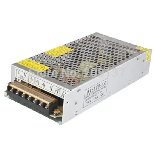 Free Shipping Led Driver Led Lighting Transformer 120W AC110/220V to DC12V 10A for Strip Light Power Supply Aluminum
Free Shipping Led Driver Led Lighting Transformer 120W AC110/220V to DC12V 10A for Strip Light Power Supply Aluminum