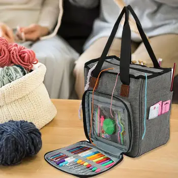 Knitting Needles Sewing Set DIY Storage Bag Crochet Hooks Thread Yarn Storage Bag DIY Organizer Holder Wool Crochet Hooks
Knitting Needles Sewing Set DIY Storage Bag Crochet Hooks Thread Yarn Storage Bag DIY Organizer Holder Wool Crochet Hooks
