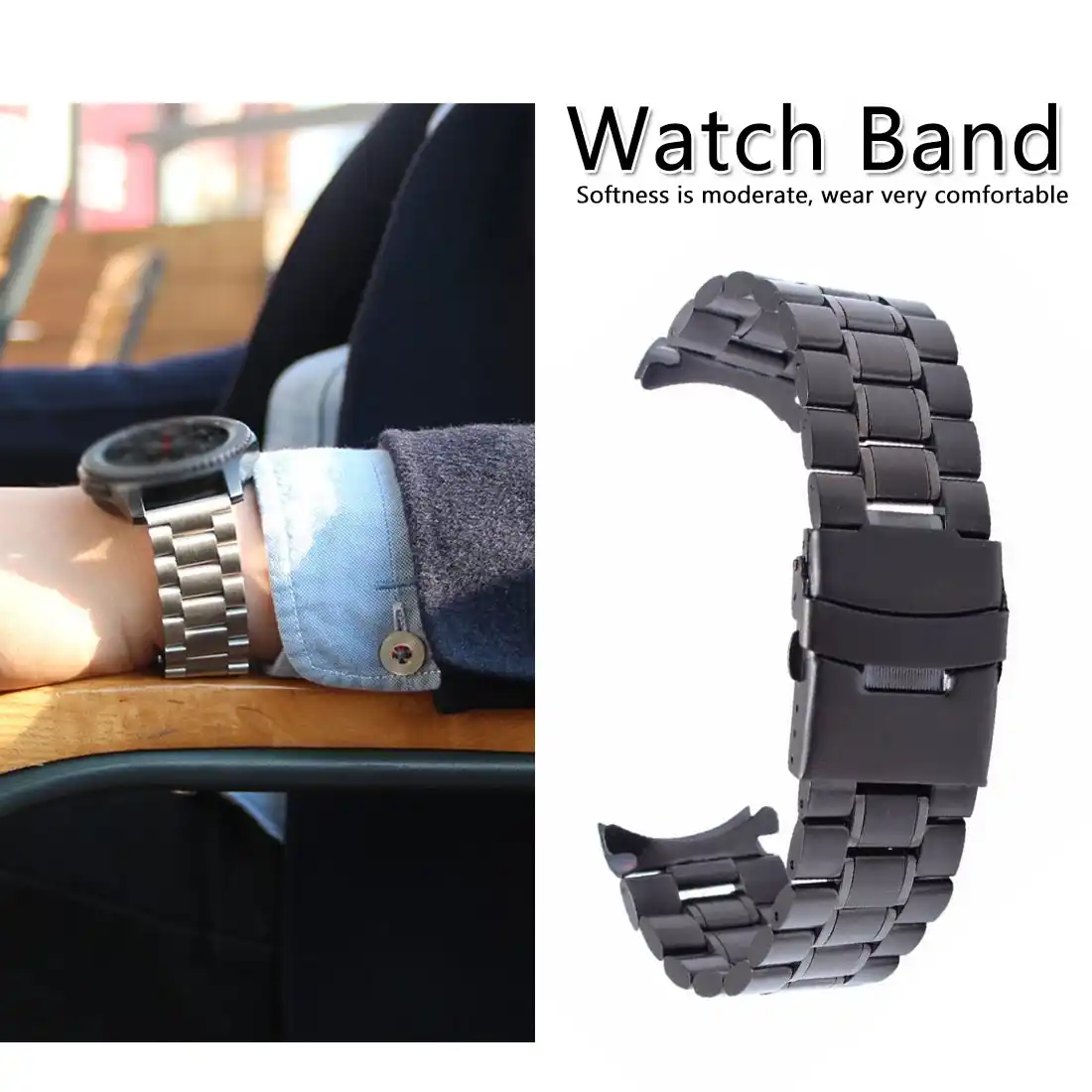 casio stainless steel band