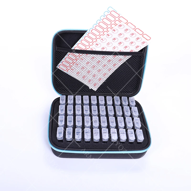 New Blue Colors 40 Grid Diamond Painting Cross Stitch Accessories Tool Box Container Diamond Storage Bag Case Embroidery Mosaic
New Blue Colors 40 Grid Diamond Painting Cross Stitch Accessories Tool Box Container Diamond Storage Bag Case Embroidery Mosaic