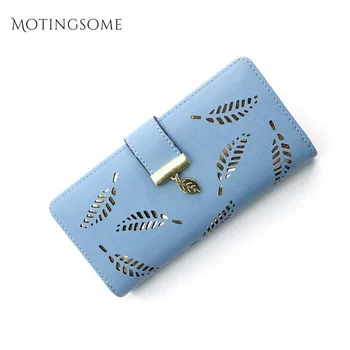 Long Style Womens Wallets and Purses Leaves Pattern Leather Wallets Lovely Wallet Card Holder Document Bag Luxury Design 2020
Long Style Womens Wallets and Purses Leaves Pattern Leather Wallets Lovely Wallet Card Holder Document Bag Luxury Design 2020