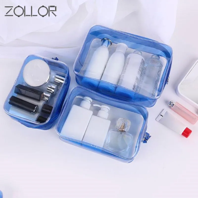 ZOLLOR Fashion Waterproof PVC Transparent Makeup Bag Travel Zipper Organizer Cosmetic Bag Travel Clear Make Up Bags for Women
ZOLLOR Fashion Waterproof PVC Transparent Makeup Bag Travel Zipper Organizer Cosmetic Bag Travel Clear Make Up Bags for Women