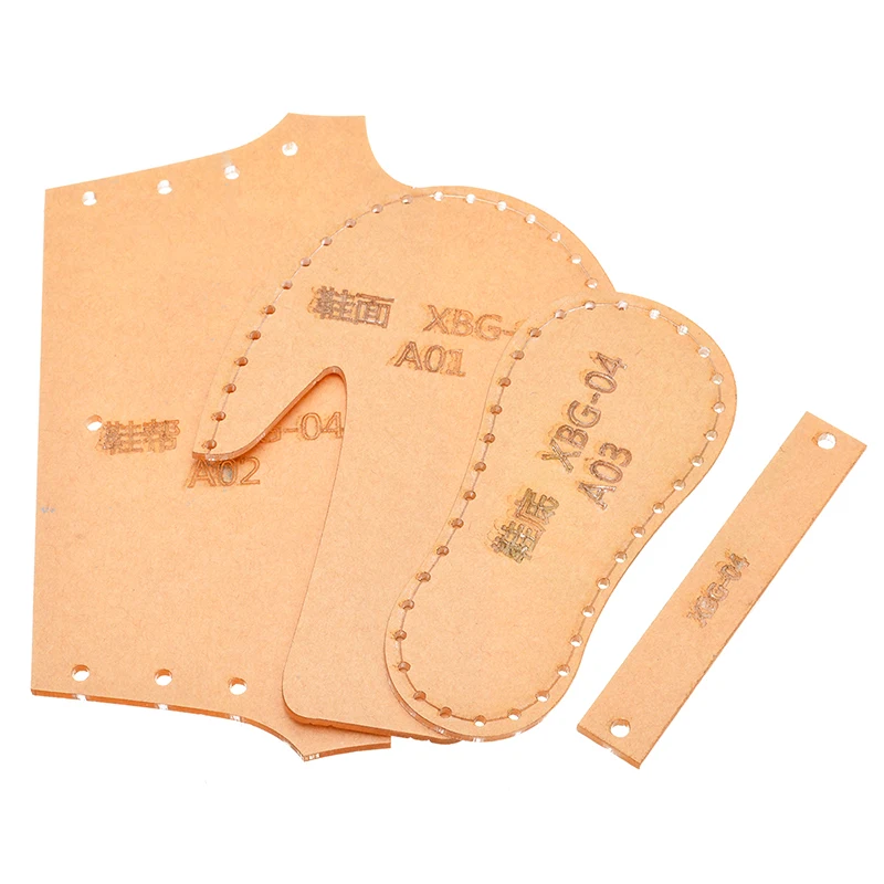 Acryl Klar Muster Schablone Vorlage DIY Leder Handwerk Set für Keychain