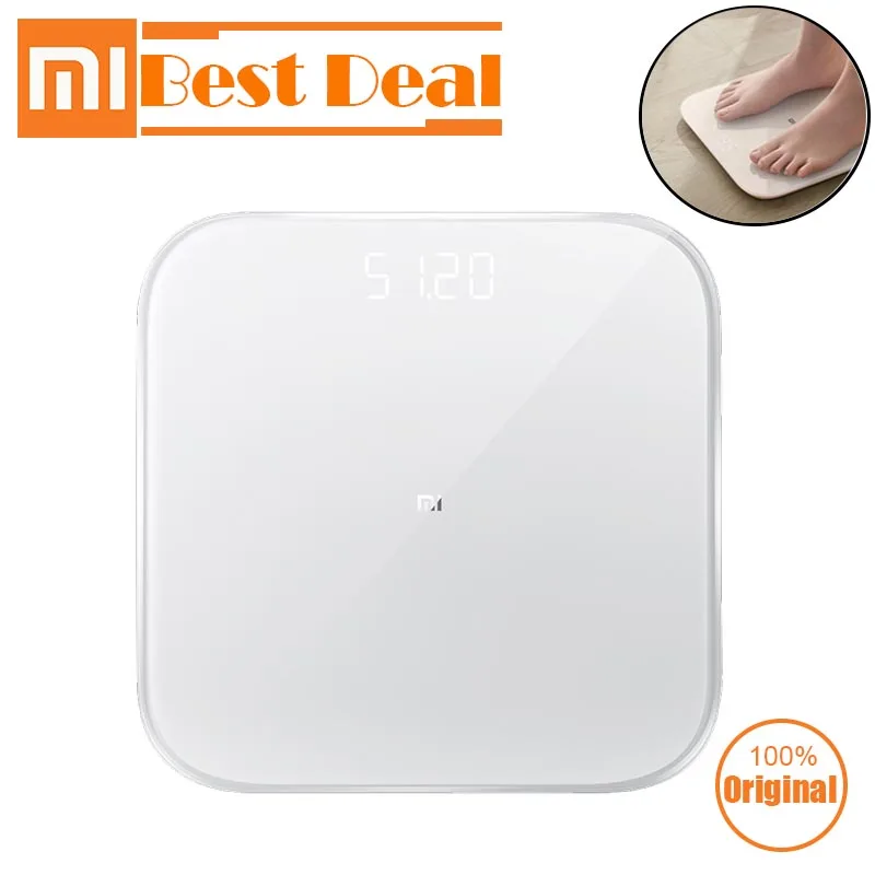 Xiaomi Mi Smart Weight Scale 2 Health Weight Scale Bluetooth 5 Digital Scale Support Android 4.3 iOS 9 Mifit APP Weight Scale
Xiaomi Mi Smart Weight Scale 2 Health Weight Scale Bluetooth 5 Digital Scale Support Android 4.3 iOS 9 Mifit APP Weight Scale