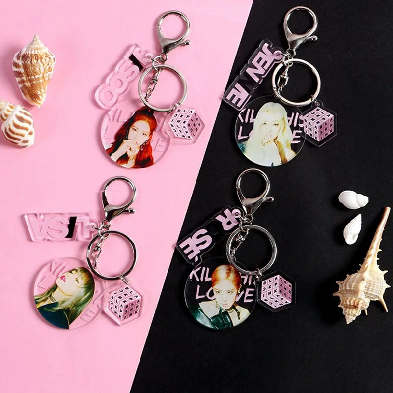 Blackpink Star Surrounding Album With The Same Keychain Acrylic Pendant Fan Mobile Phone keychain Gift
Blackpink Star Surrounding Album With The Same Keychain Acrylic Pendant Fan Mobile Phone keychain Gift