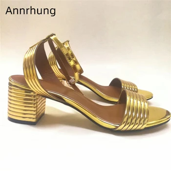 Sexy One-strap Open Toe Sandals Women Unique Med Hoof Heel Ankle Strappy Summer Shoes Fashion Runway Shoes Woman
Sexy One-strap Open Toe Sandals Women Unique Med Hoof Heel Ankle Strappy Summer Shoes Fashion Runway Shoes Woman