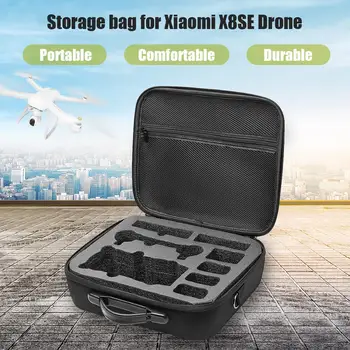 Waterproof Hard Shell Carring Bag for Mi Drone X8SE Case Portable Nylon Zipper Storage Handbag for Xiaomi X8SE Drone Accessories
Waterproof Hard Shell Carring Bag for Mi Drone X8SE Case Portable Nylon Zipper Storage Handbag for Xiaomi X8SE Drone Accessories