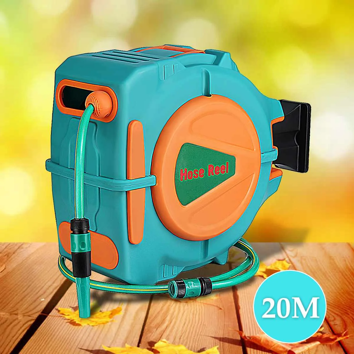 20M 3/4" Auto Rewind Garden Water Hose Reel Wall Mounted Retractable Automatic Outdoor Spray Water Flexible Garden Garage Tool
20M 3/4" Auto Rewind Garden Water Hose Reel Wall Mounted Retractable Automatic Outdoor Spray Water Flexible Garden Garage Tool