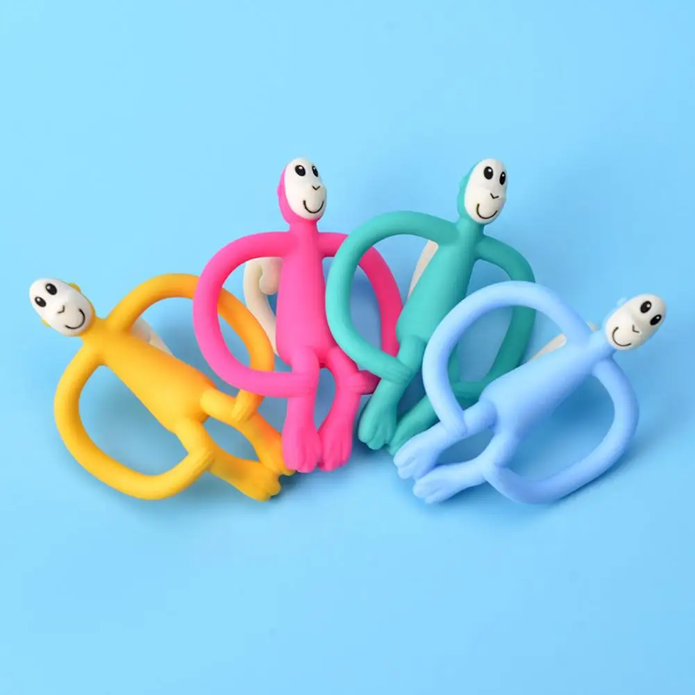 1PCS Safe Silicone Monkey Shape Teether Soft Baby Pacifier Teat Nipple Chew Soother Funny Baby Pacifiers Baby care
1PCS Safe Silicone Monkey Shape Teether Soft Baby Pacifier Teat Nipple Chew Soother Funny Baby Pacifiers Baby care