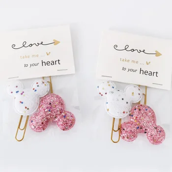 Cute Cartoon Doll Glitter Glitter Paper Clip Creative Student Bookmark Shape Paper Clip Stationery Office Folder
Cute Cartoon Doll Glitter Glitter Paper Clip Creative Student Bookmark Shape Paper Clip Stationery Office Folder