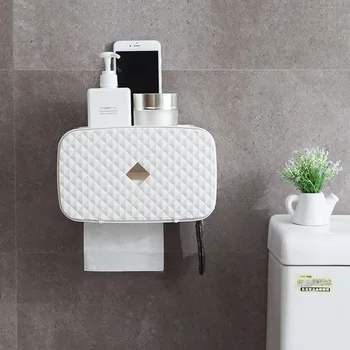 Multifunction Toilet Paper Holder Bathroom Storage Waterproof Holder For Paper Towels Convenient Practical Paper Towel Holder
Multifunction Toilet Paper Holder Bathroom Storage Waterproof Holder For Paper Towels Convenient Practical Paper Towel Holder